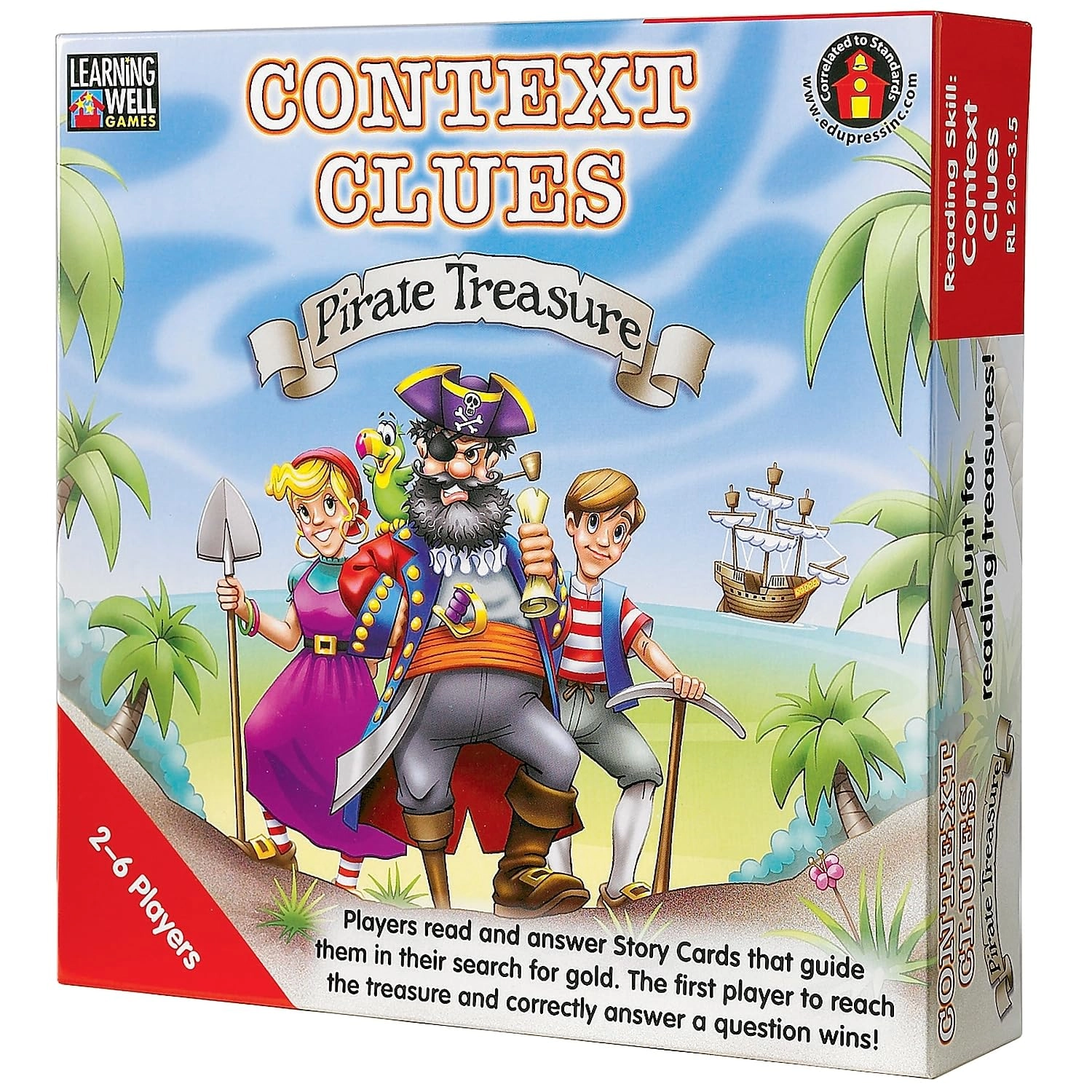 Edupress Context Clues Game - Red Level Reading level 2.0-3.5
