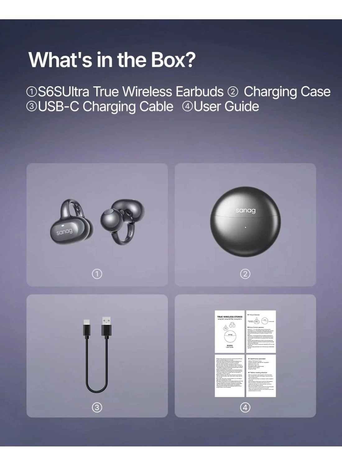 S6S Ultra Wireless Earbud