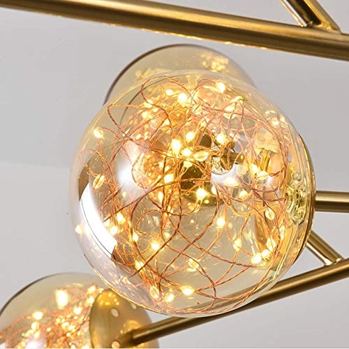 Magic Bean Lamp - Black and amber cover 10t