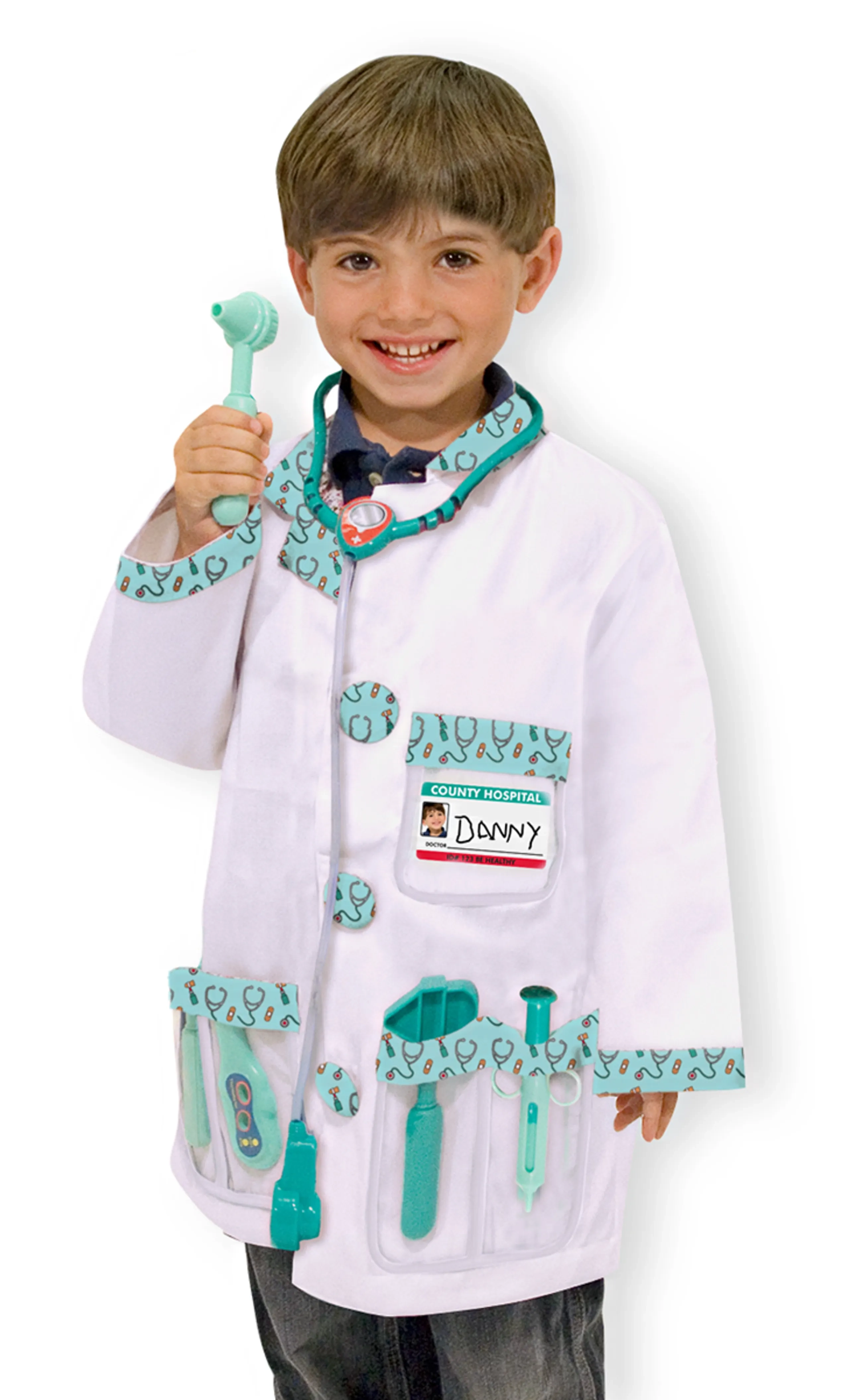 Melissa & Doug Doctor Role Play Costume Set - 12 pcs (MD-4839)