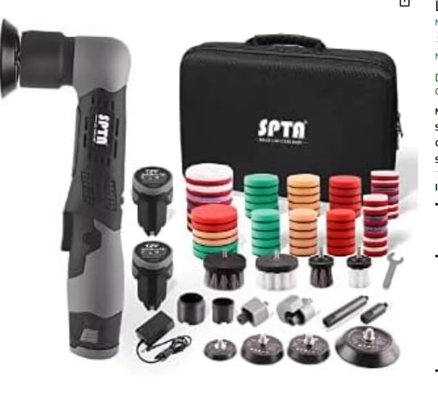Cordless Mini Polisher - 25mm 50mm 80mm