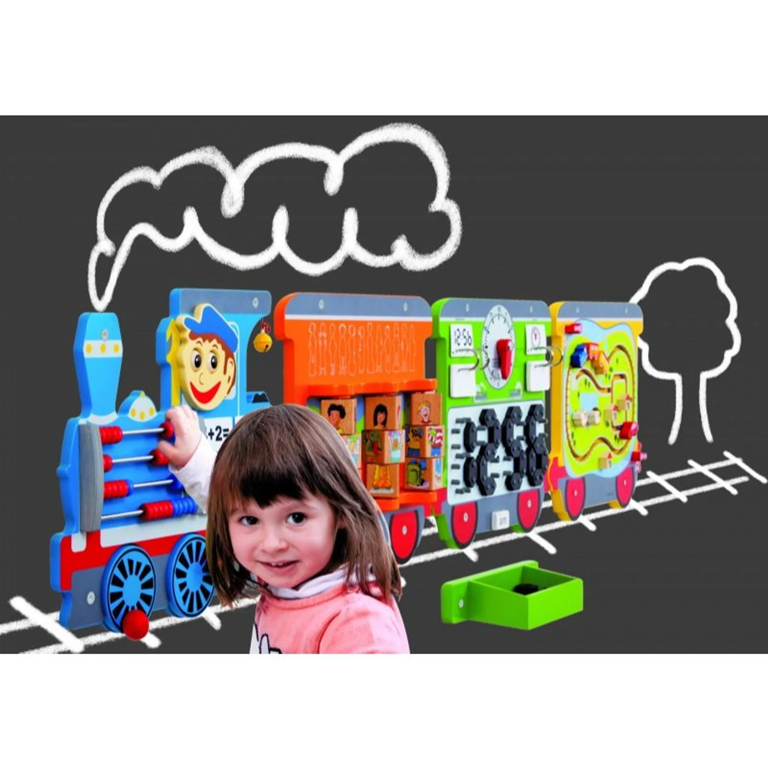 Wall Elements Train - Suitable for 3-5 years