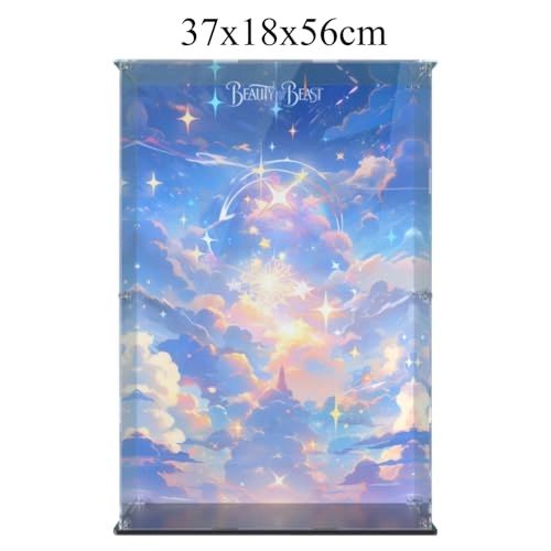 Acrylic Display Box - for 43263 Beauty and the Beasst 37x18x56cm