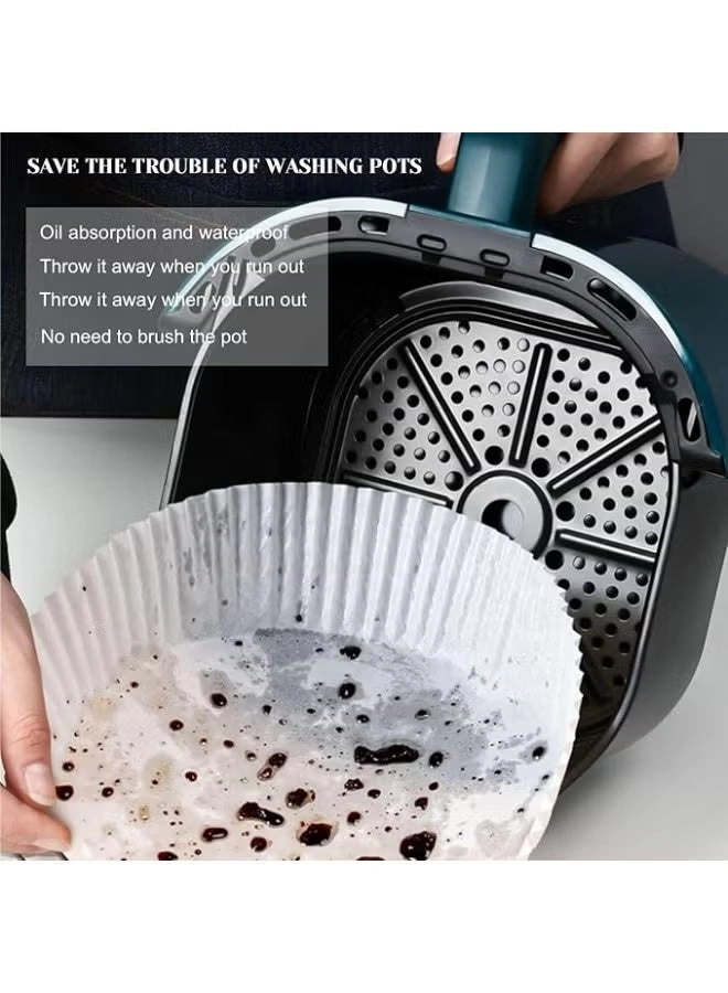 Air Fryer Disposable Paper Liners - Non-Stick 50 Pcs