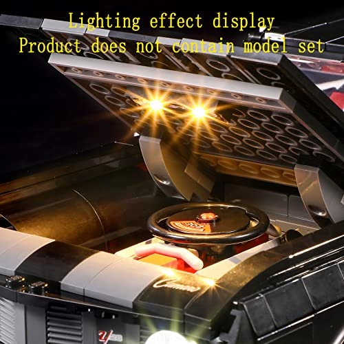 LED Light Kit Compatible with LEGO Chevrolet Camaro Z28 - for 10304
