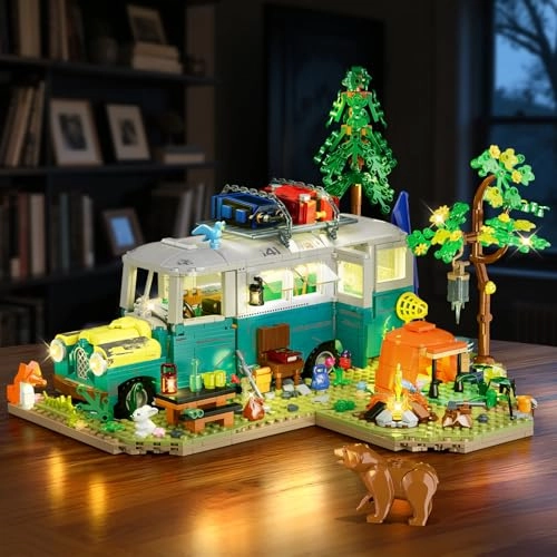 Wilderness Bus - 1392PCS with Light