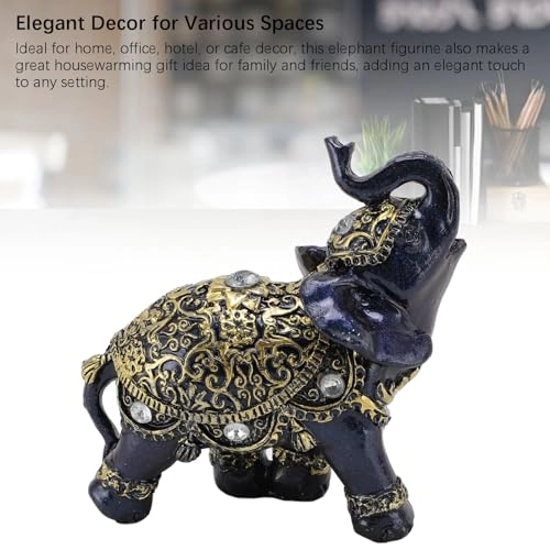 Elephant Figurine - Resin