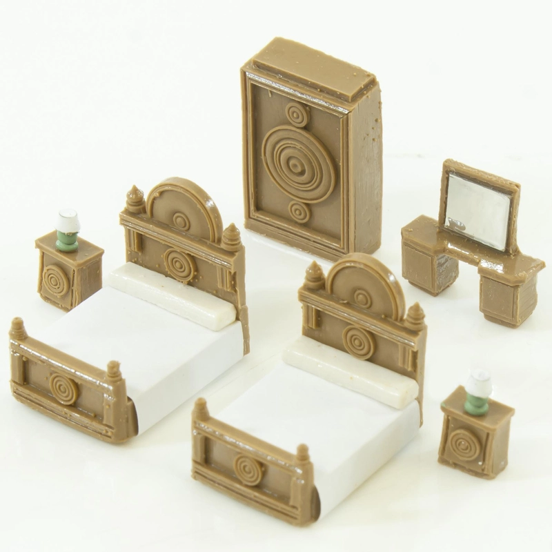 Model Interiors/Furniture - 6 Pieces 1:100