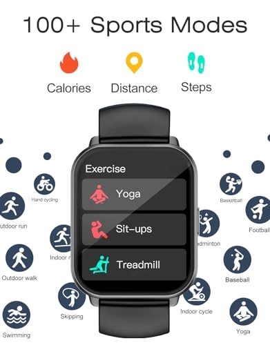 Smart Fitness Watch - 1.85"