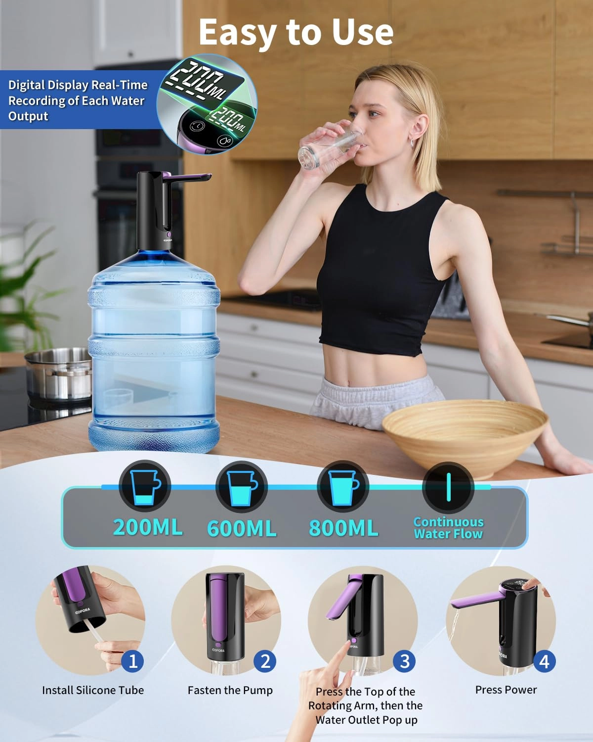 Automatic Water Dispenser Pump - 20 Litre