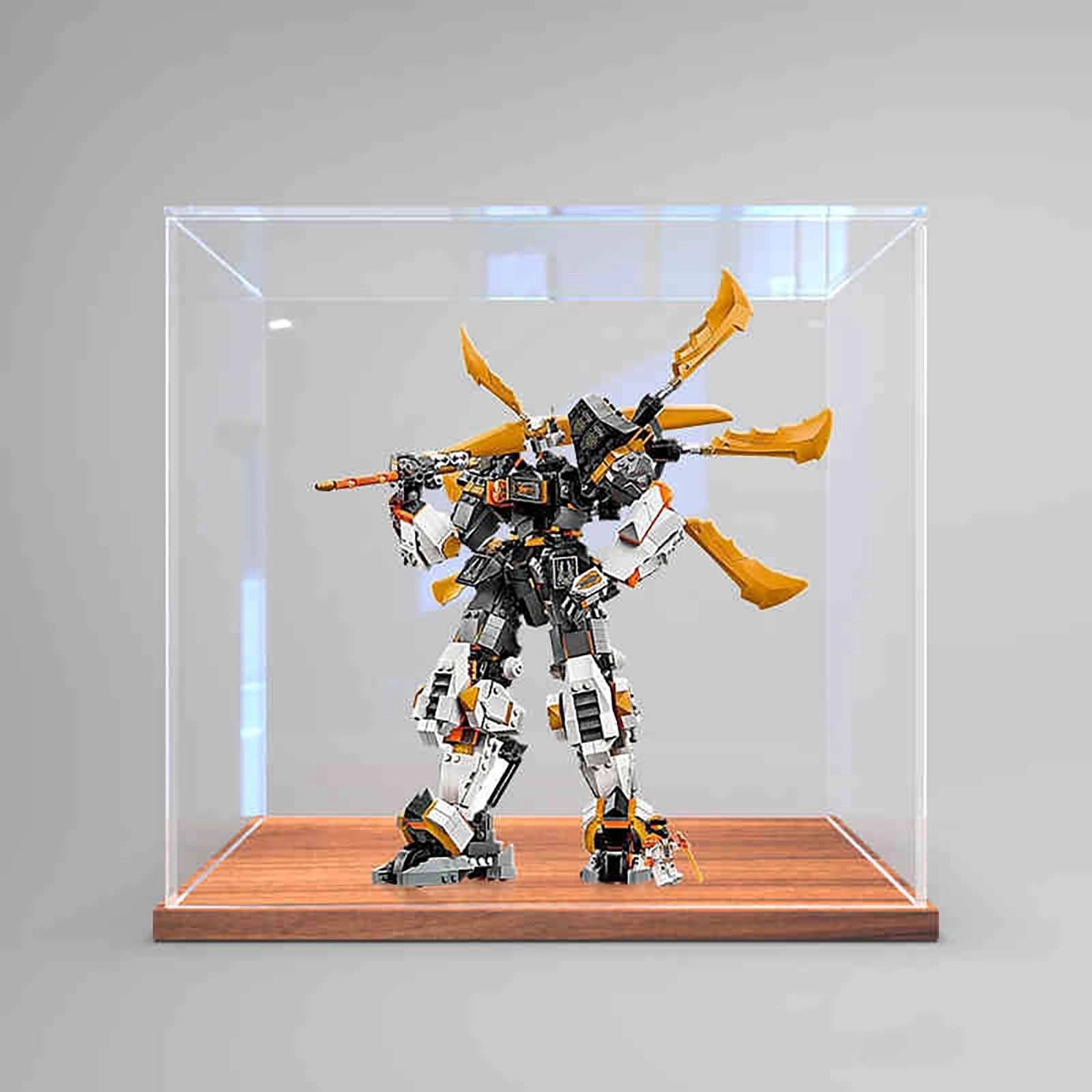 bodamaike Display Case - for 71821 45x30x45cm Elegant White Base