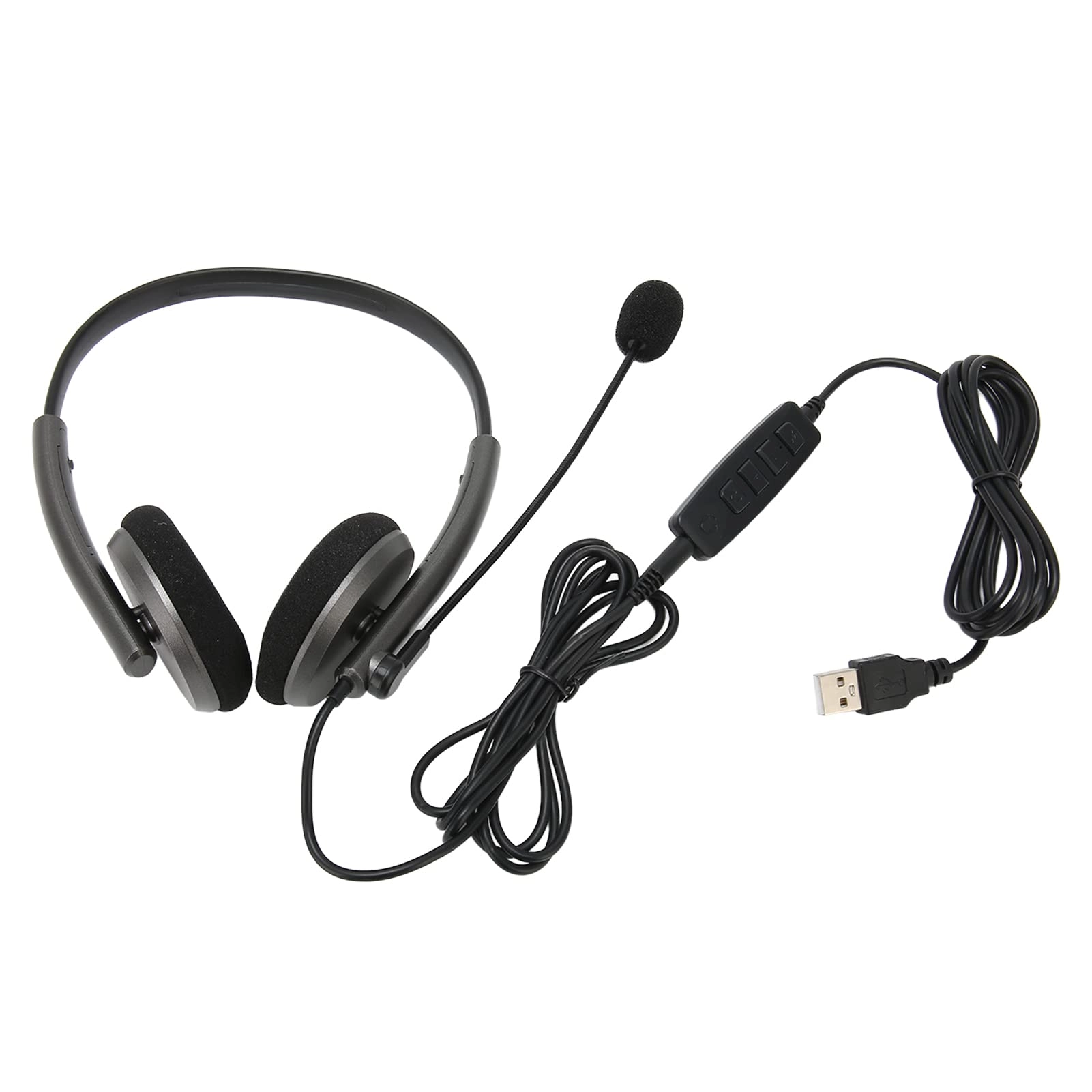 YWJAN Call Center Headset Wired Headset