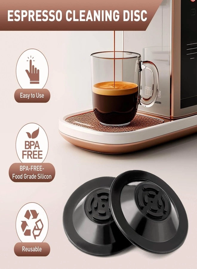 Espresso Cleaning Disc - 2PCS 54mm Silicone