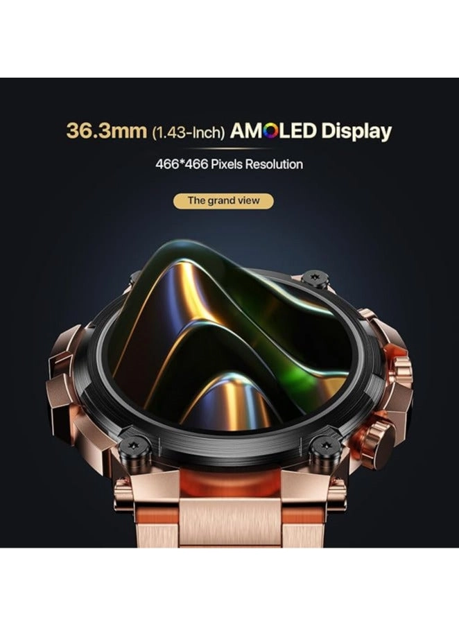 Dominian 36.3mm Stainless Steel