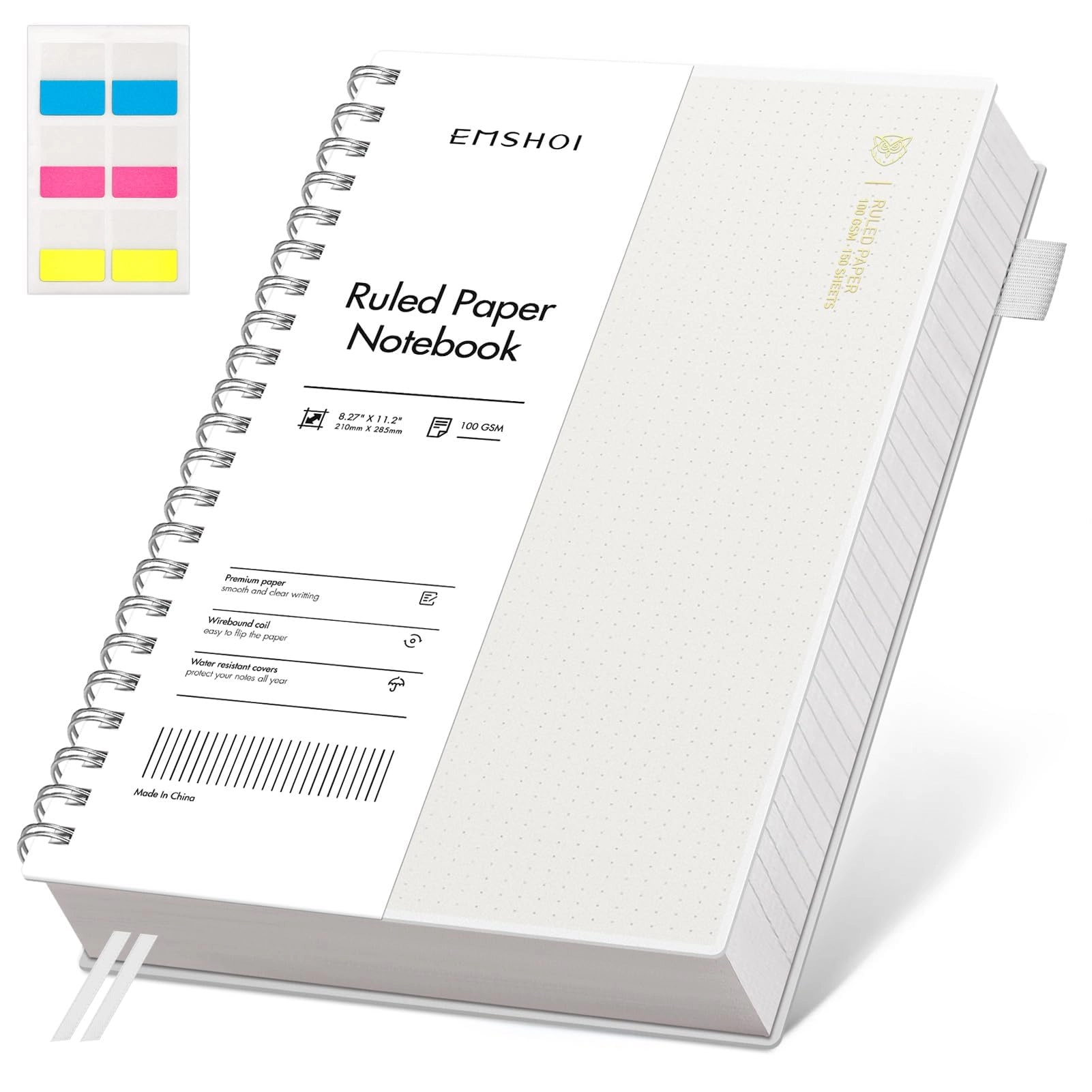 Notebook A4 Spiral - Lined 300 Pages