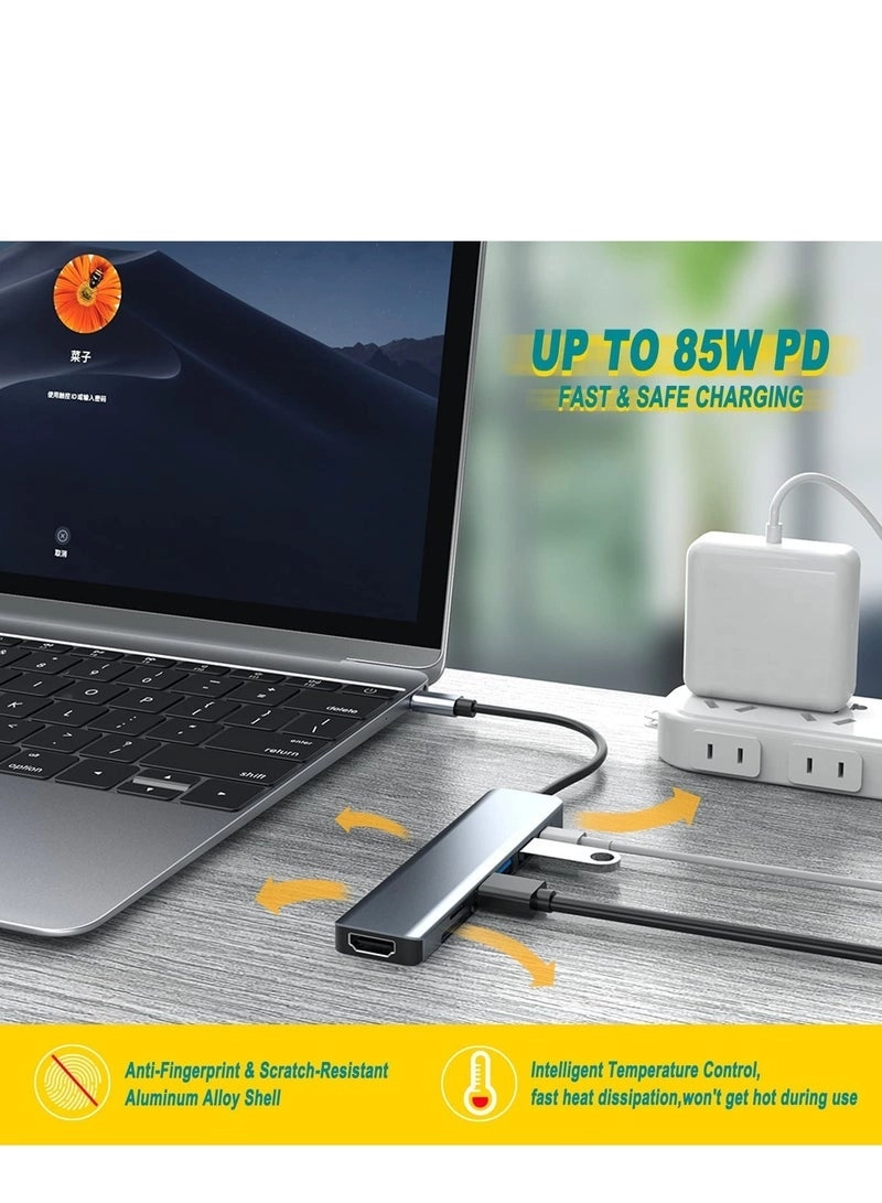 USB C Hub - 4K HDMI 100W PD