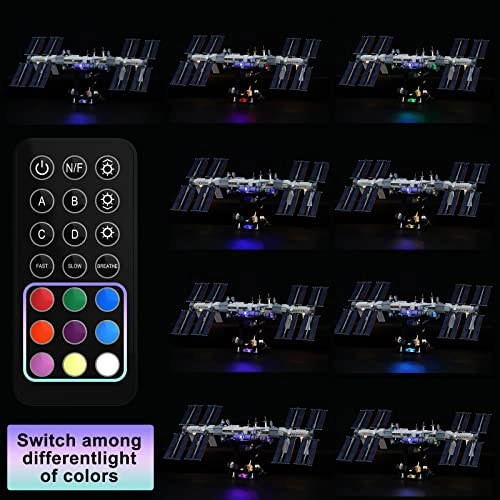 Light Set for LEGO International Raumstation 21321 - Plastic 1 4.5-5V