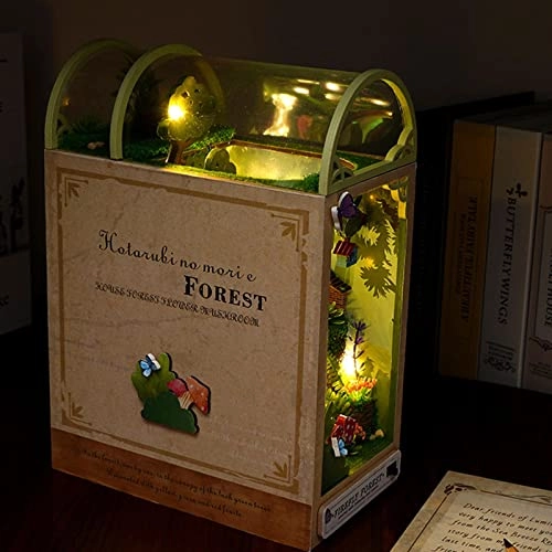 Book Nook Shelf Insert - Wooden Miniature