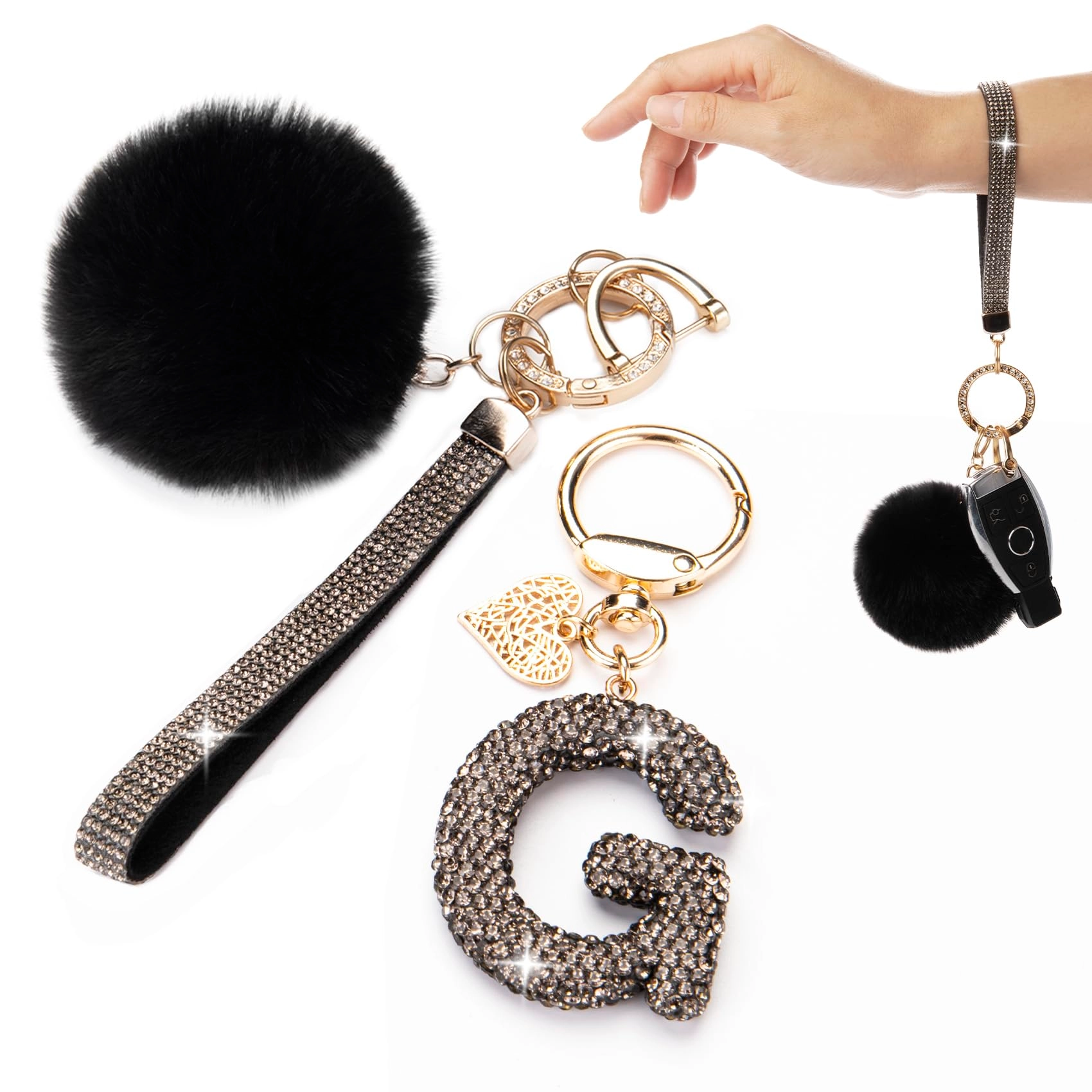 Initial Keychain - Letter