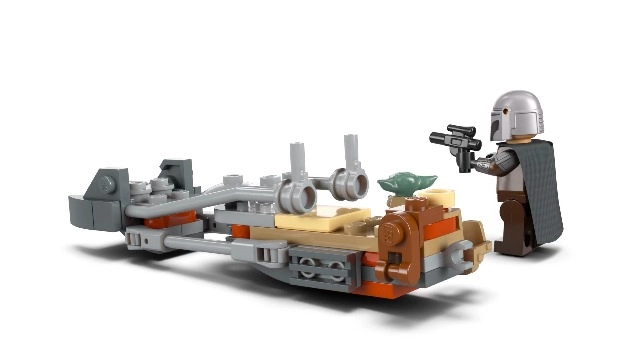 Star Wars The Mandalorian & Grogu’s Speeder Bike (75436)