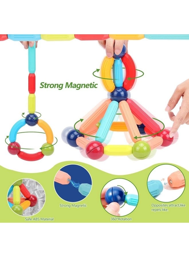 Magnetic Bar Blocks - Construction 36 pcs