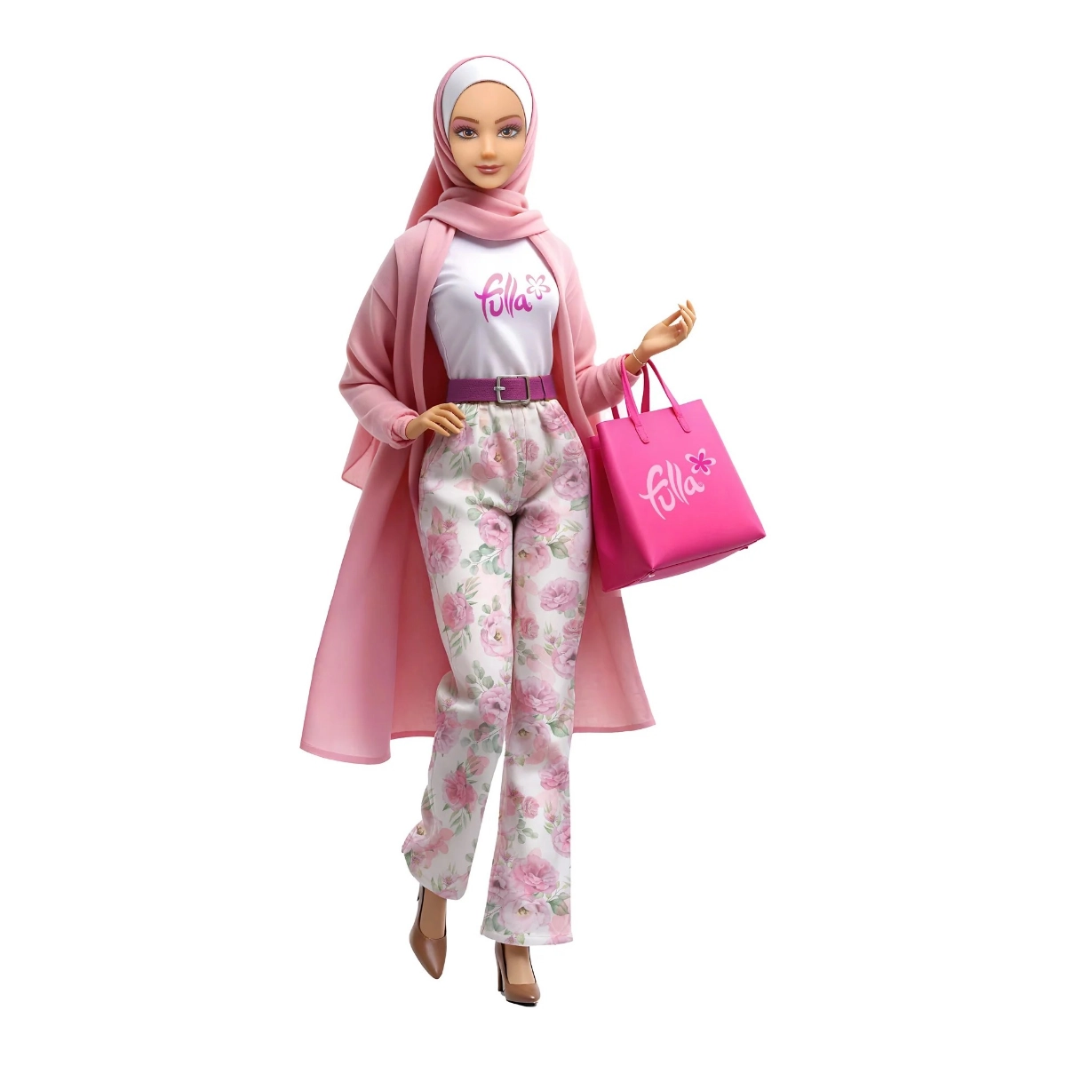 Fulla Collection Doll Smart Casual Outfit - Girl Pink Ages 3+