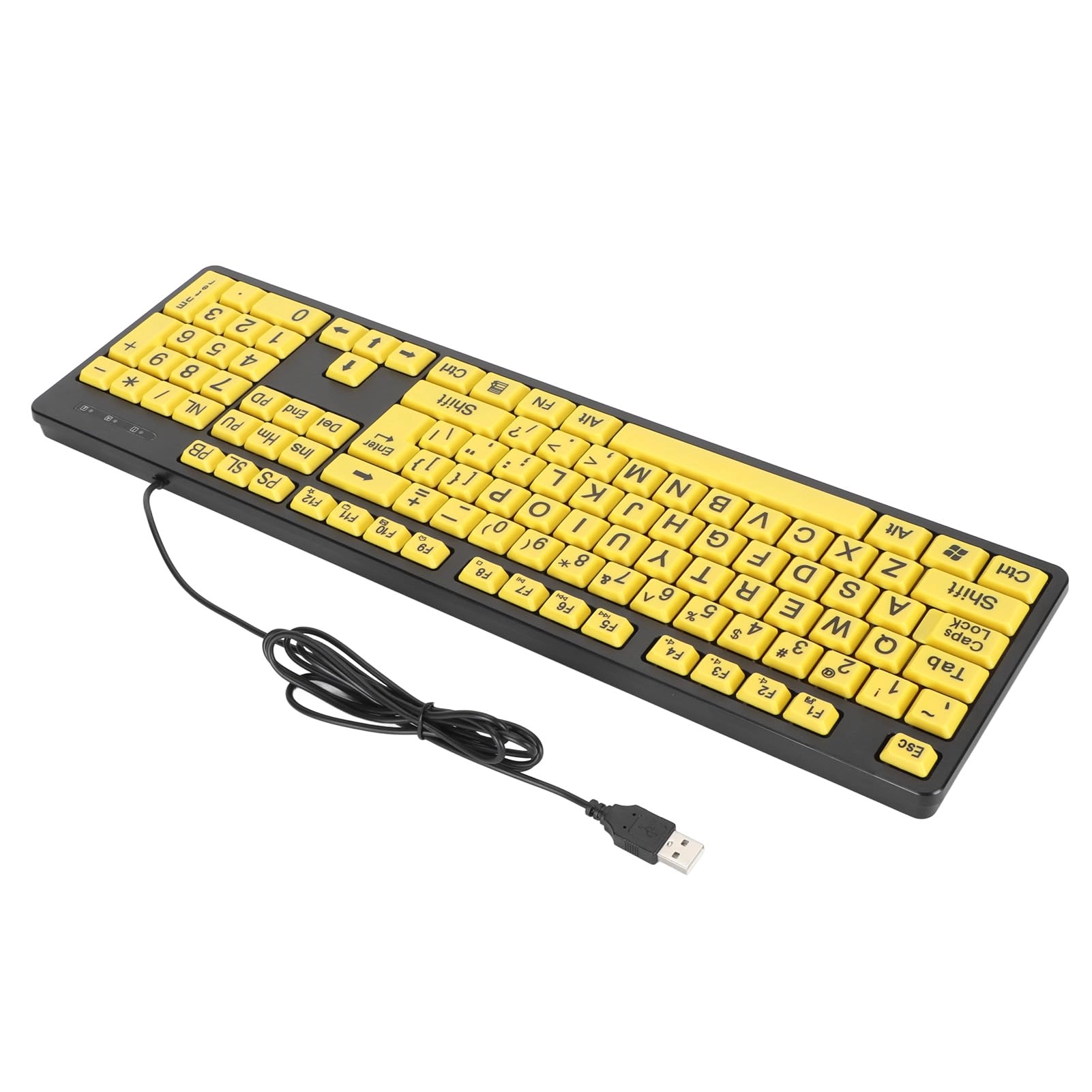 Tissting Large Print Keyboard - Wired