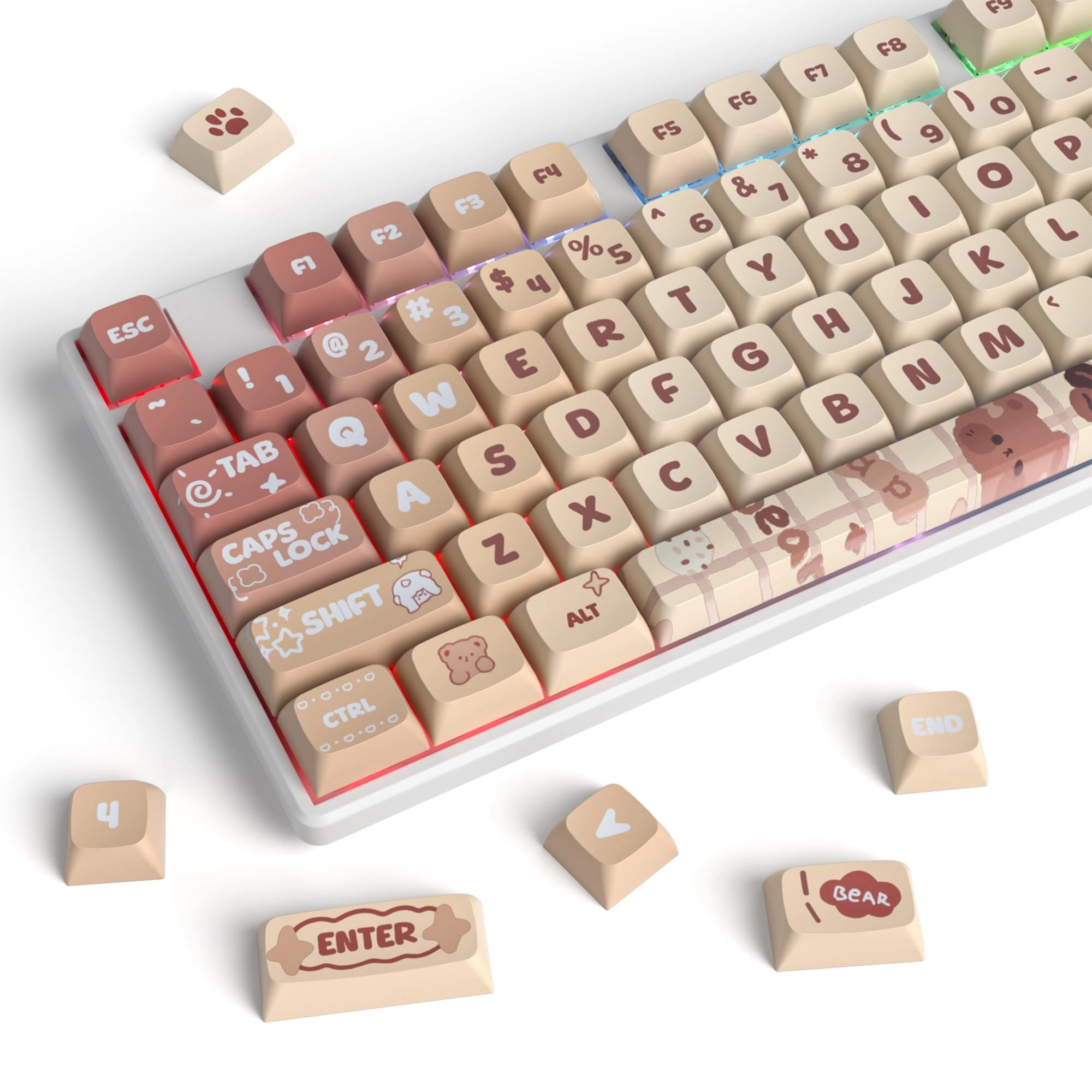 WHYSP XDA Profile PBT Keycaps - ANSI US / ISO