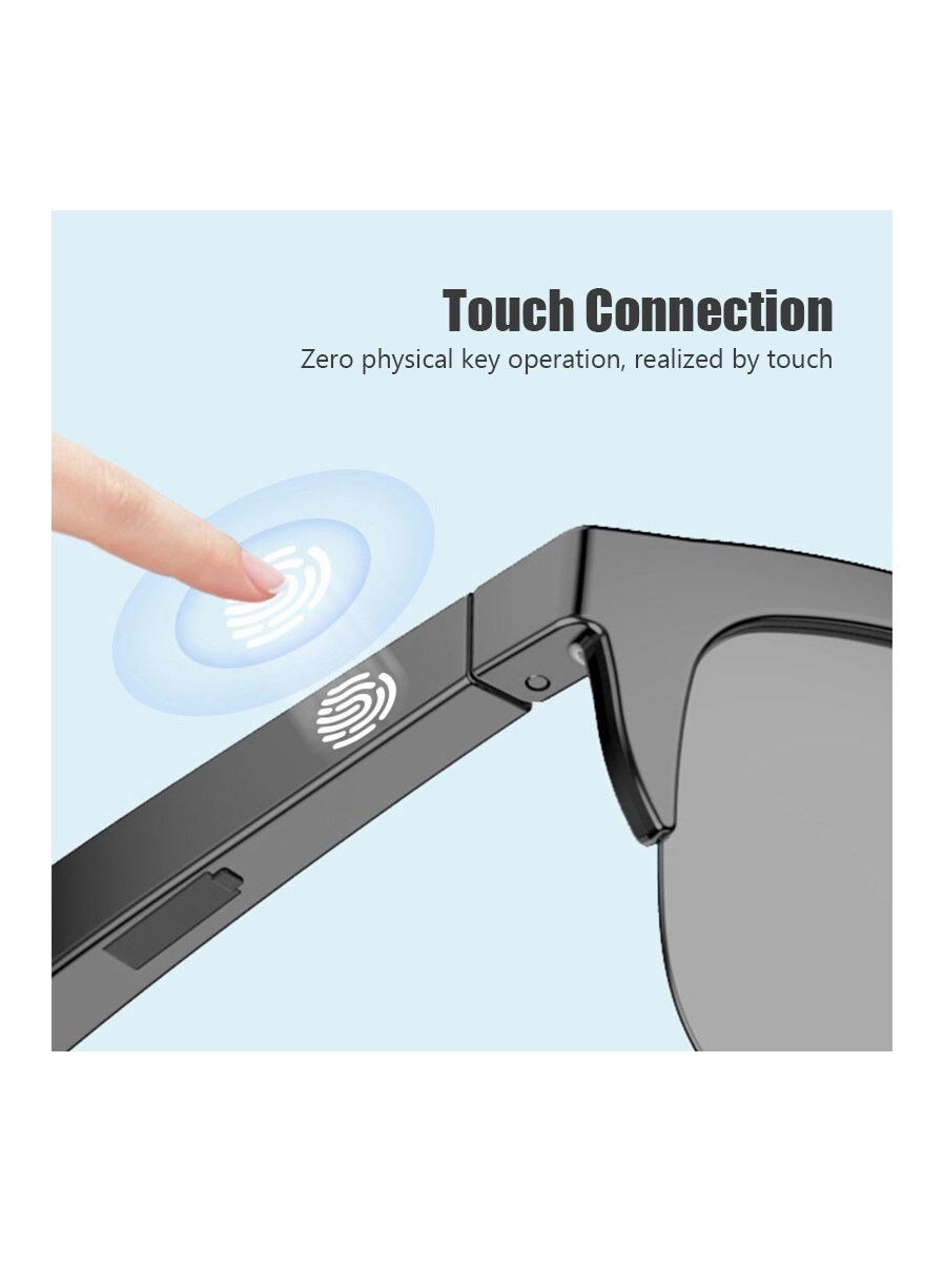 Smart Bluetooth Sunglasses - Open Ear Polarized Lenses Bluetooth