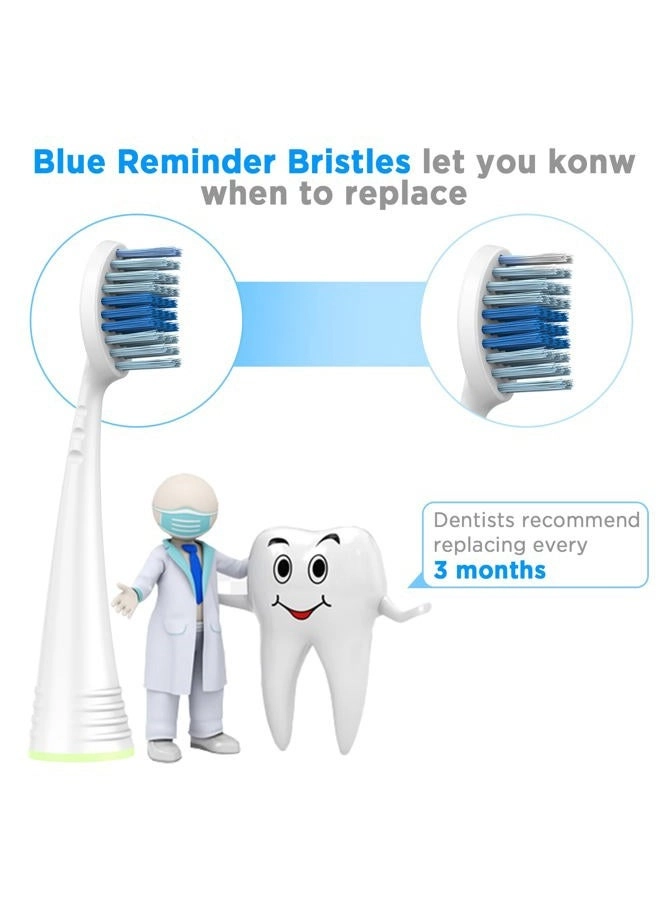 Replacement Toothbrush Heads - White 10 Count