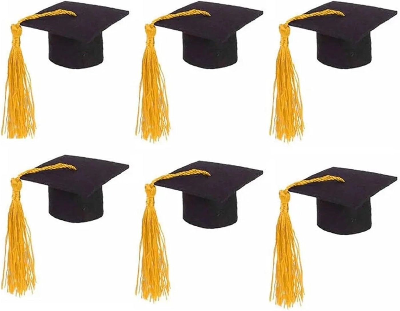 Dnyucen Mini Graduation Hat - 40Pcs Graduation