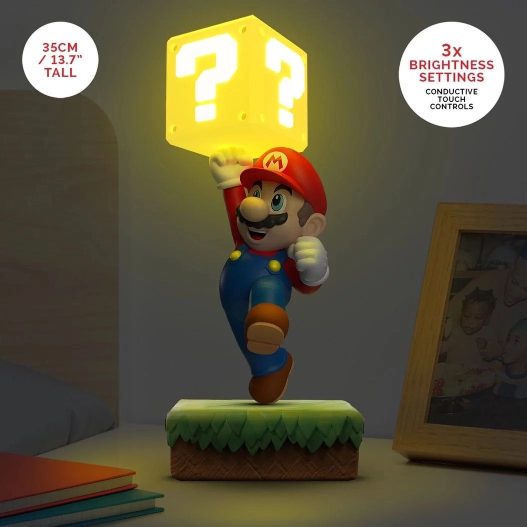 Super Mario Diorama Light Lamp - 35cm 3 brightness settings