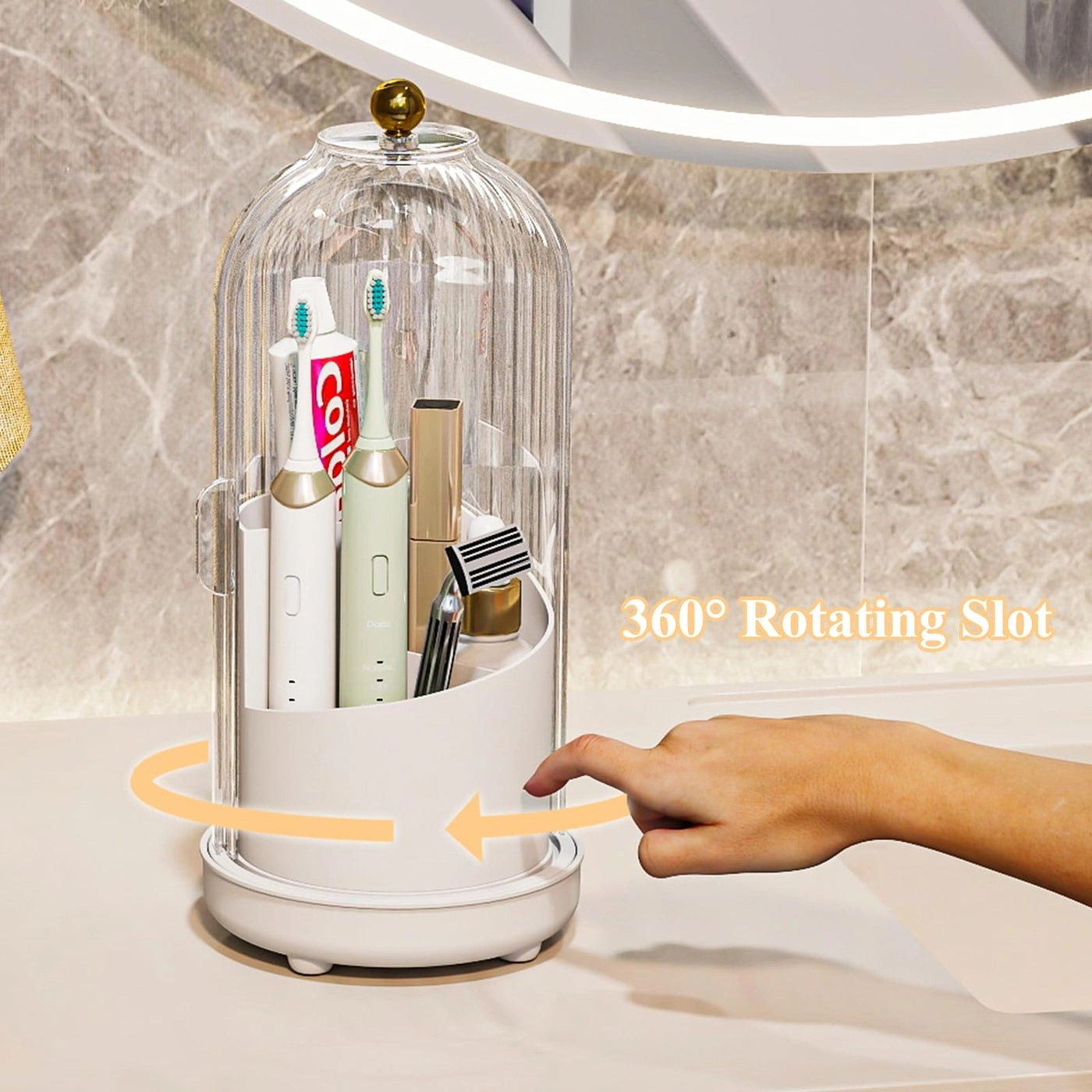 Dustproof Toothbrush Holder