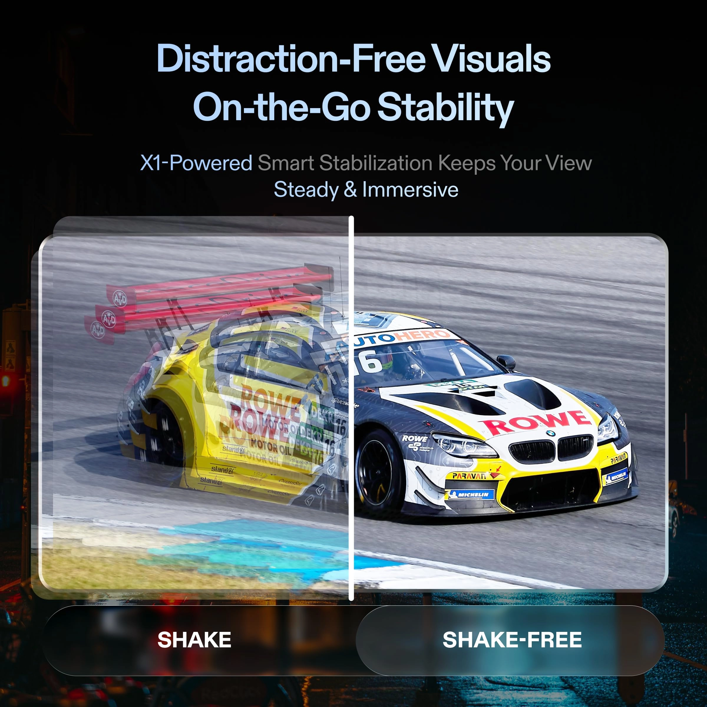 One Pro - X1 Chip 3 DoF 171" 57 FOV 120Hz