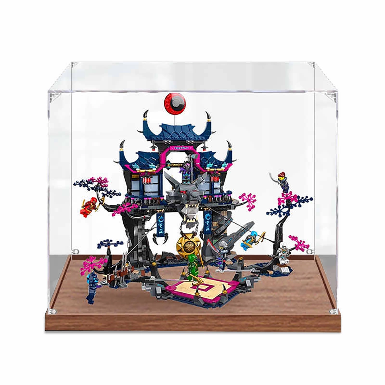 China Acrylic transparent display box - for LEGO 71813 Wooden Base