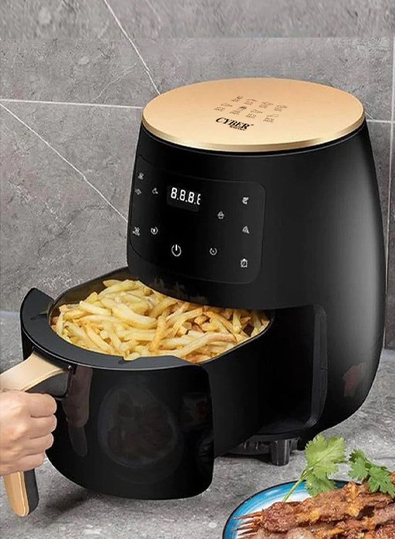 TechTree Silver Crest Multifunctional Digital Touch Air Fryer