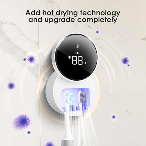 Wall Mounted Toothbrush Holder - Single