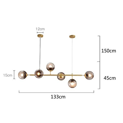 Magic Bean Molecule Chandelier