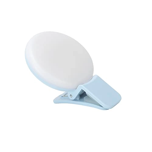 Selfie Phone Clip on Ring Light - USB Rechargeable Live Photo Fill Light
