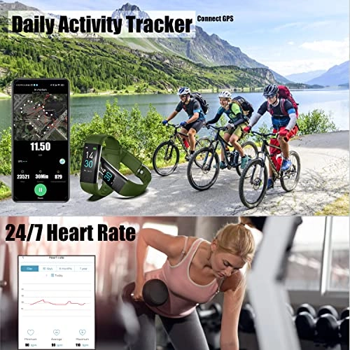 S5 - 0.96 Inch OLED IP68 Heart Rate Monitor
