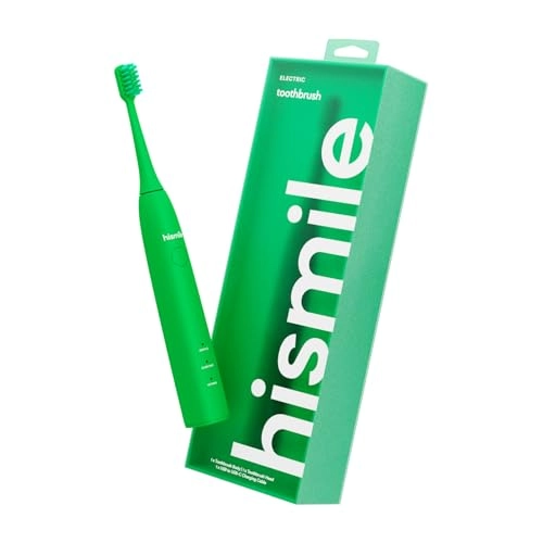 Electric Toothbrush - 3 Brushing Modes Rechargeable Green