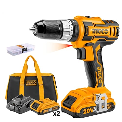 20V Cordless Impact Drill - 2x2.0Ah
