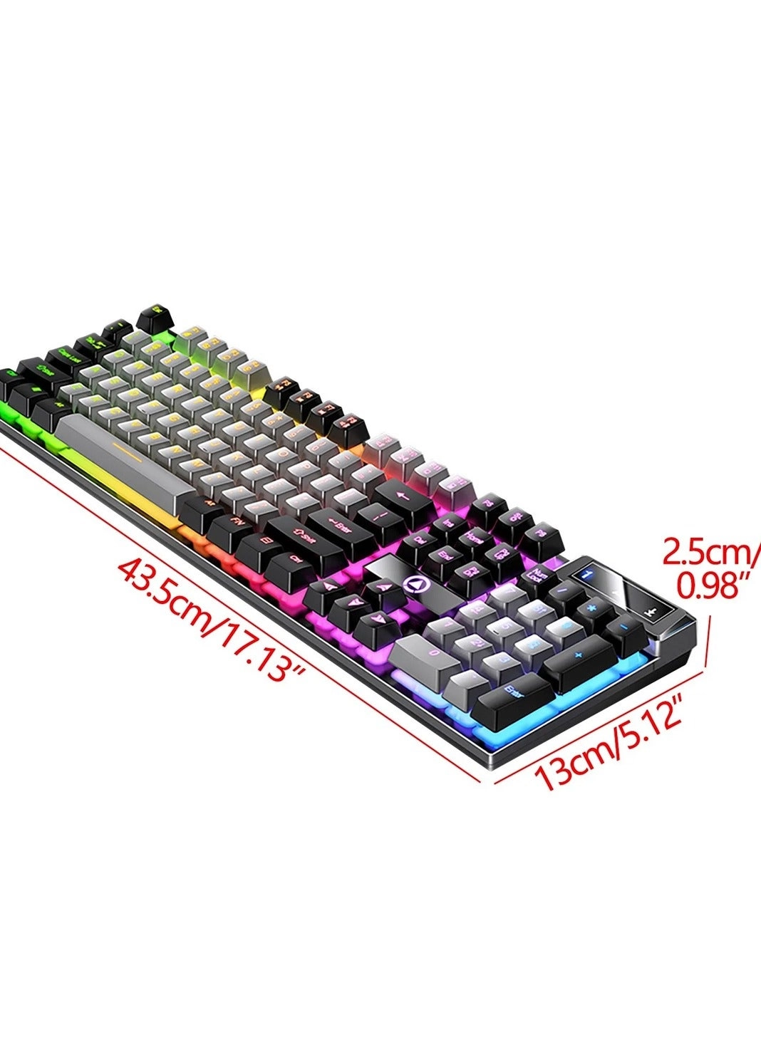 Floating Gaming Keyboard - Wired
