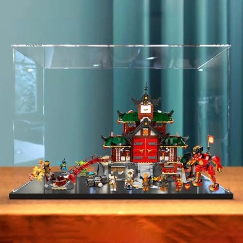 Figures Display Box - 60x30x40cm Acrylic Mortise Tenon+black