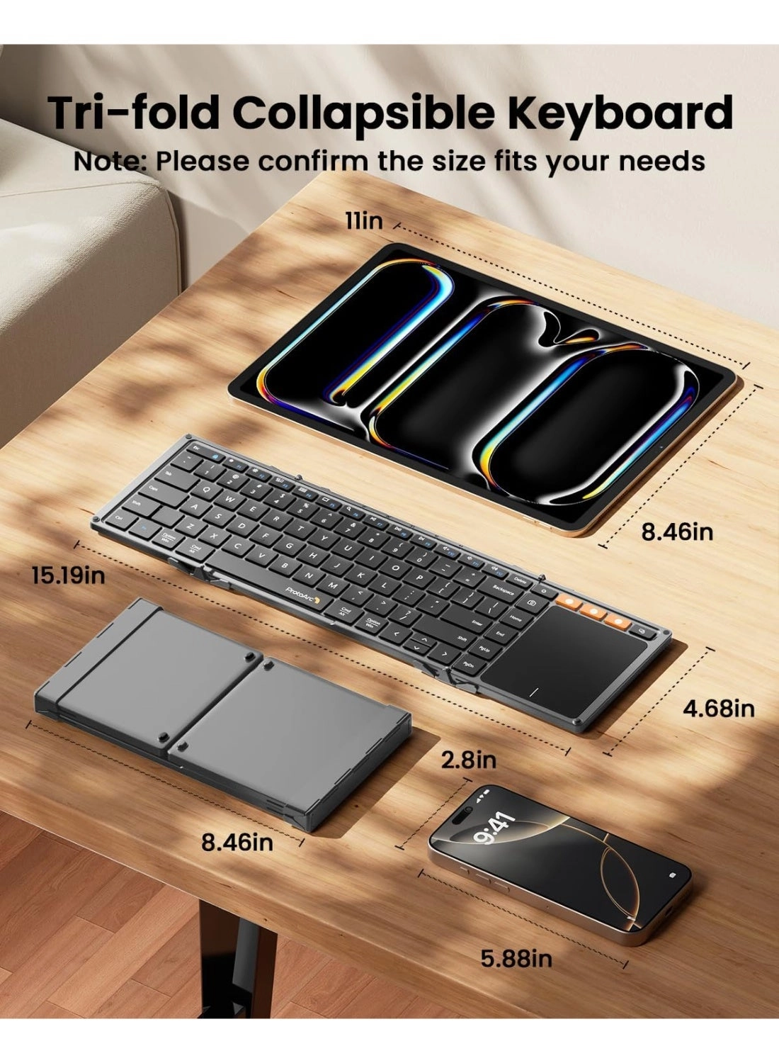 XK01 TP - QWERTY Bluetooth