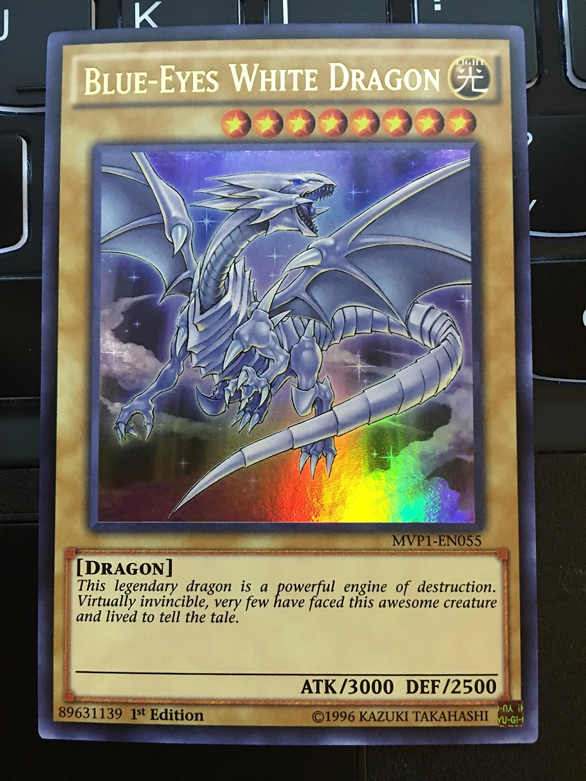 Konami Blue-Eyes White Dragon MVP1-EN055 - 1st Edition