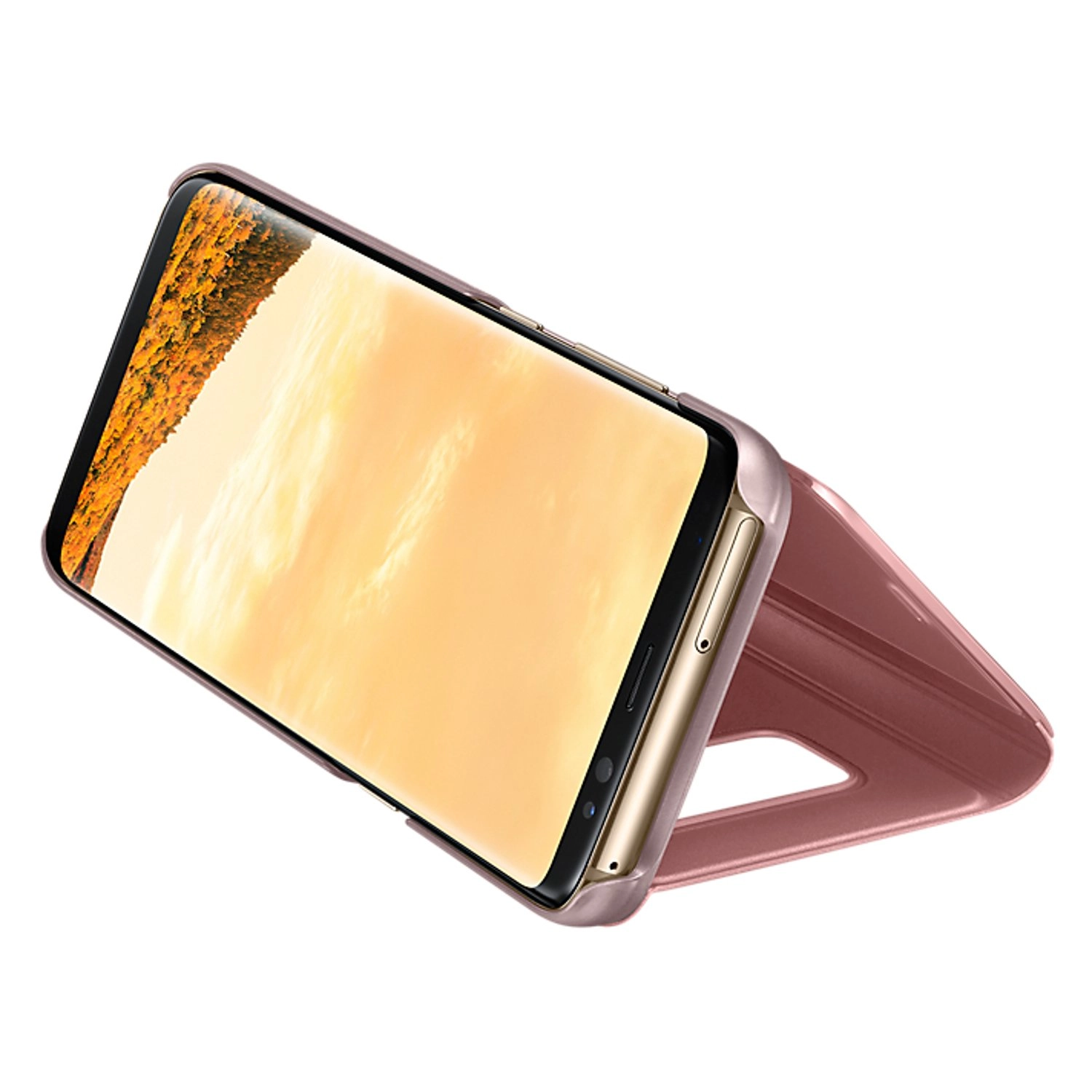 Clear View Standing Cover for Galaxy S8+