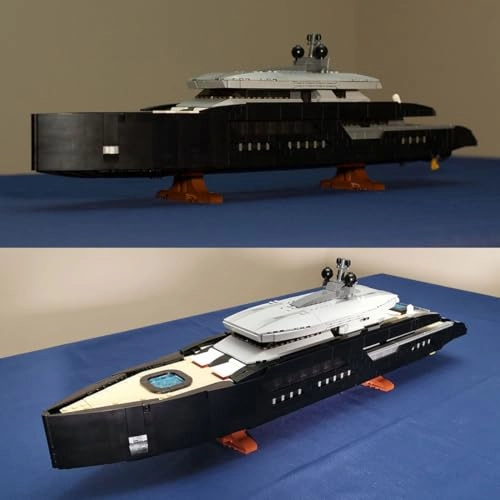 Yacht Construction Kit - 1:80 Plastic DIY Assembly Puzzle Toy