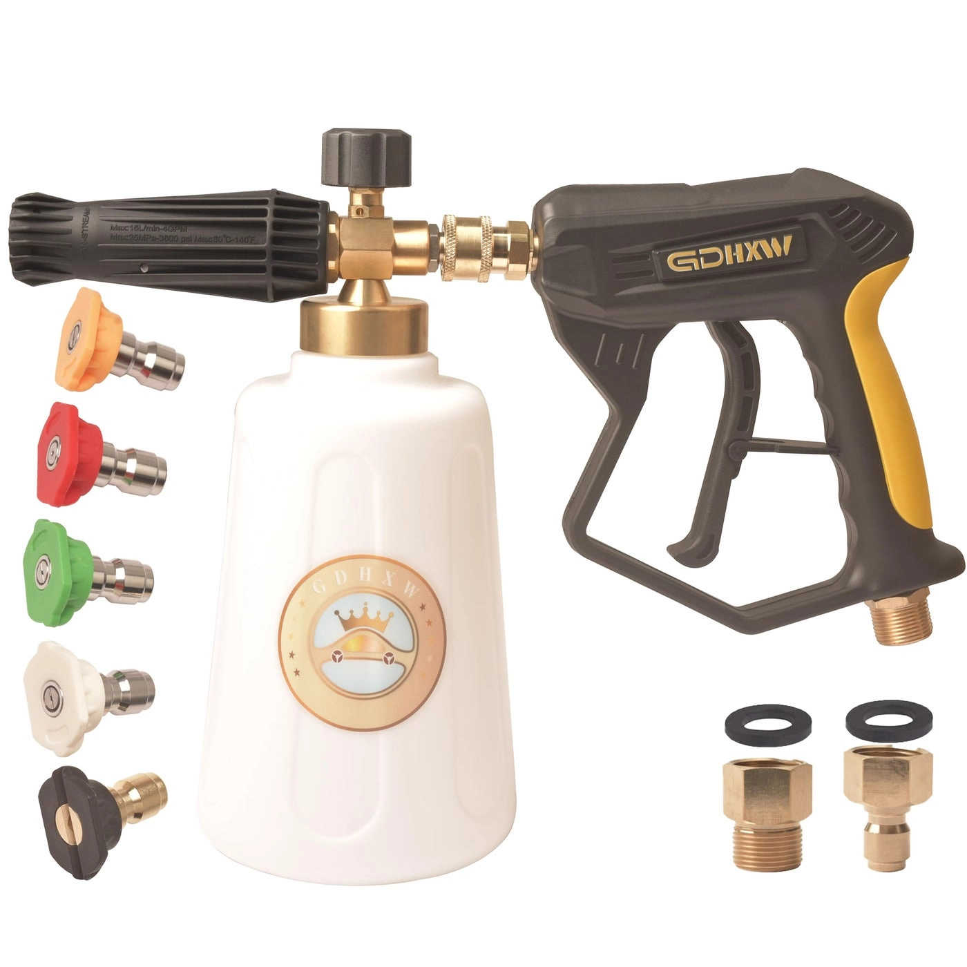 GDHXW Foam Cannon - 2 Liter Adjustable