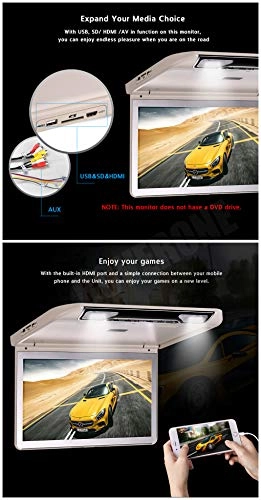 Flip Down Unit - 13.3 Inches